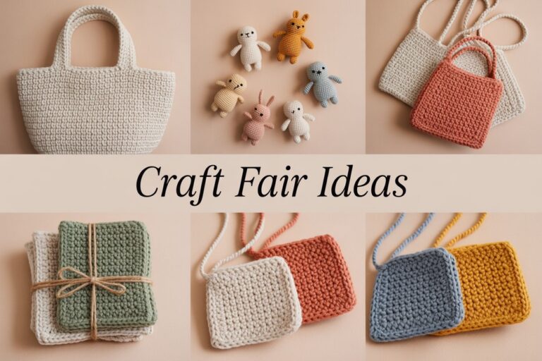 14 Crochet Market Craft Fair Ideas