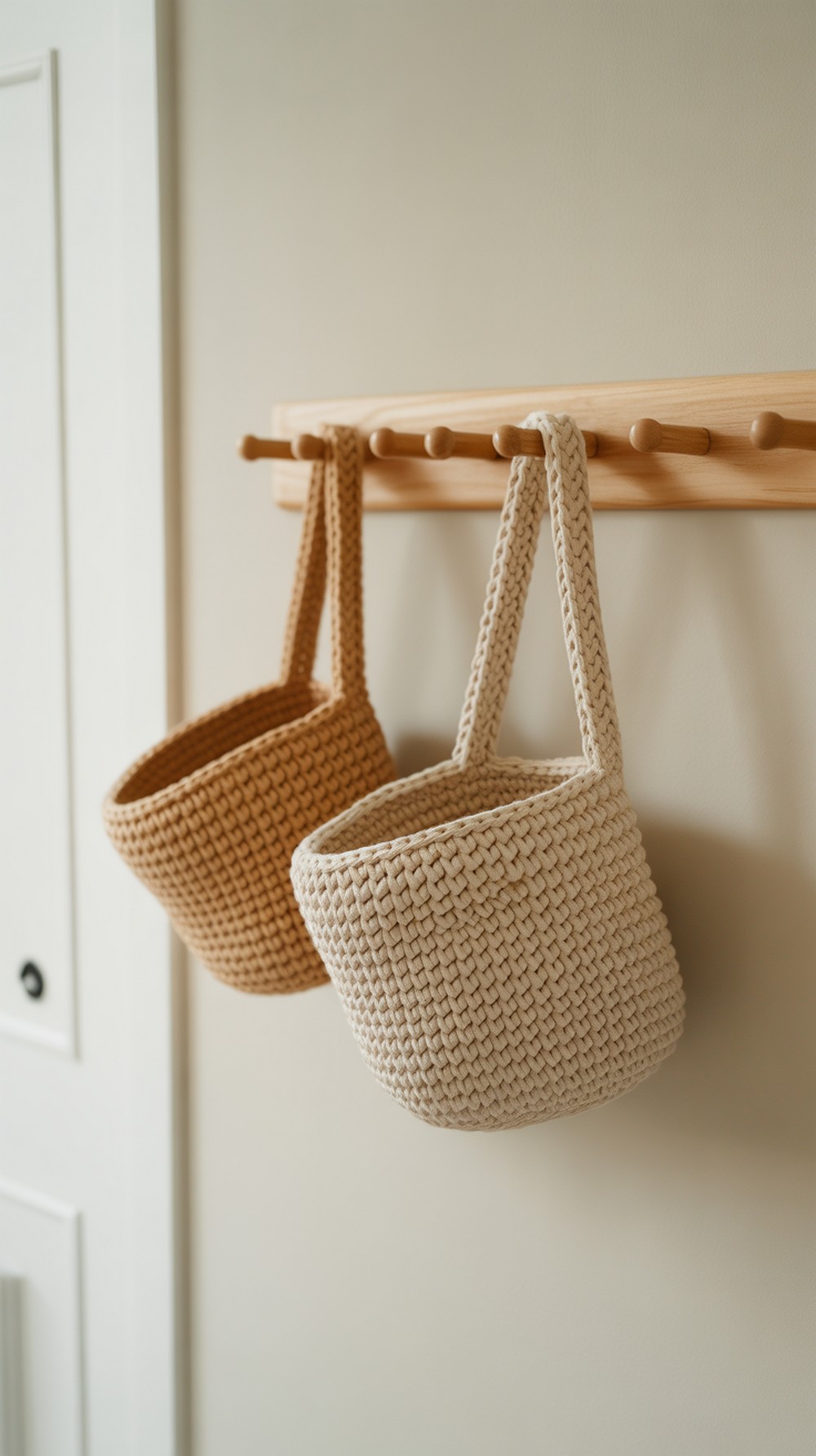 Slouchy Hanging Baskets