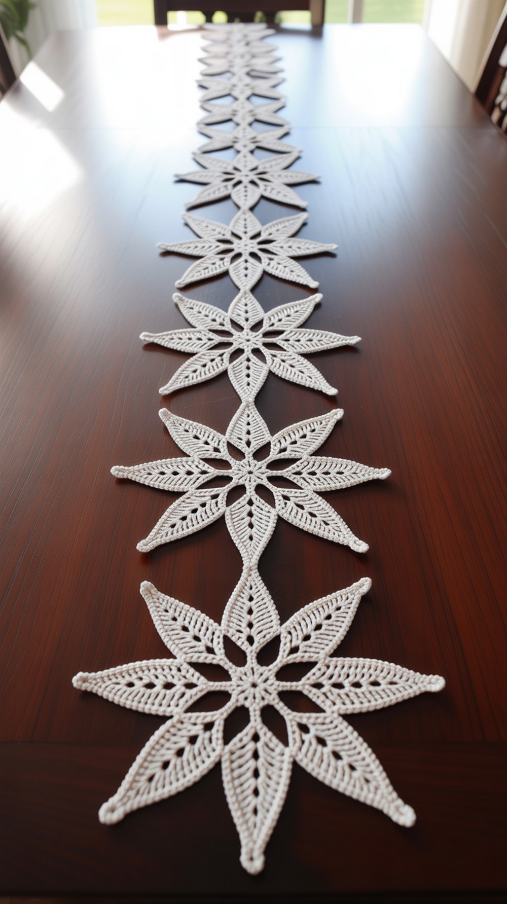 Starflake Table Runner