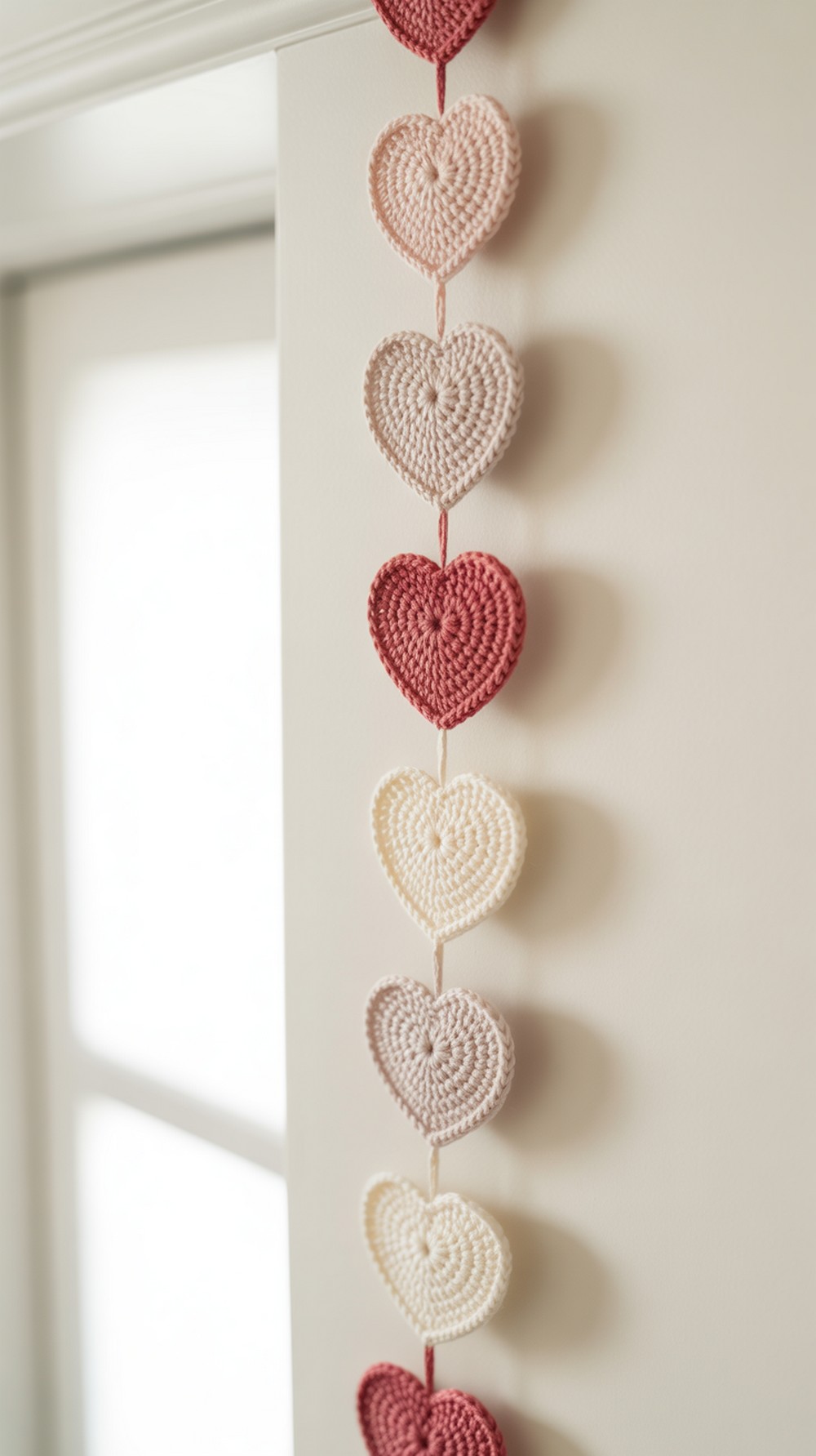 String of Hearts Garland