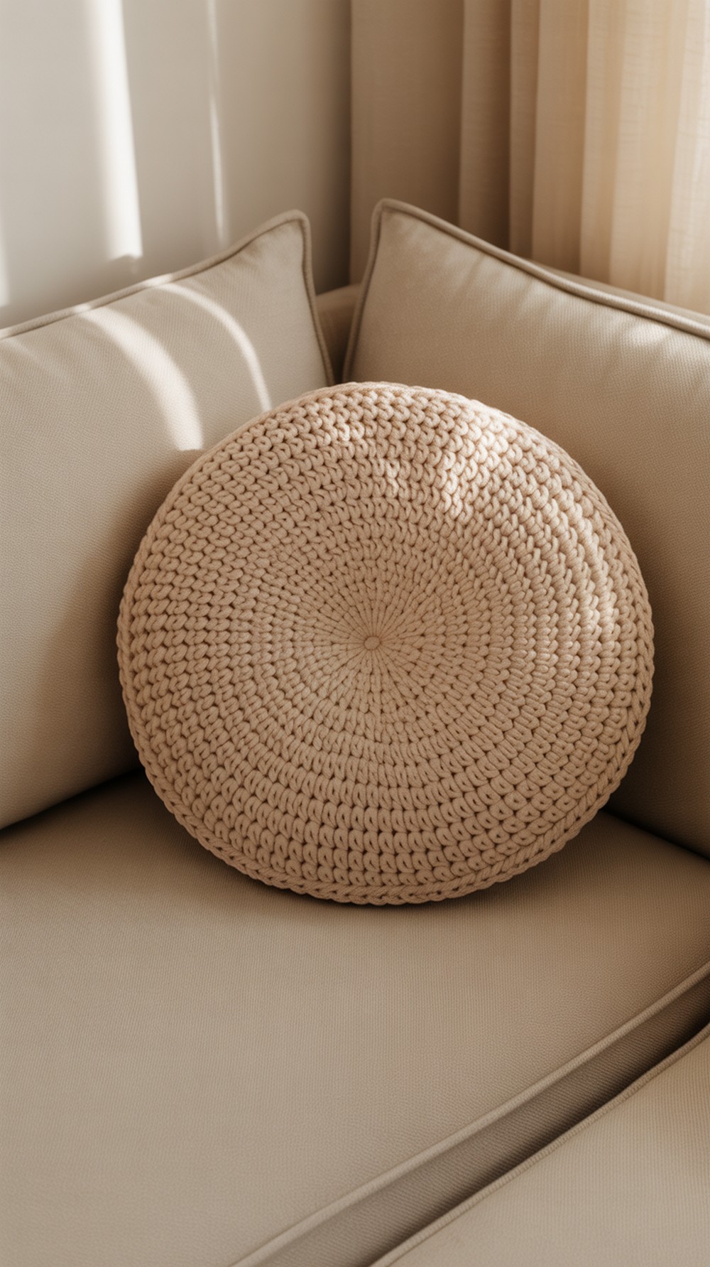 Velvet Circle Pillow
